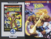 Exceptional X-Men #5 Bradshaw Fantastic Four Homage Var