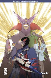 Gatchaman Only One Earth #1 (Of 4) Cvr B Nuno Plati