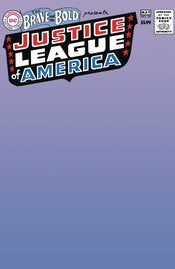 Brave And The Bold #29 Facsimile Cvr C Blank Var