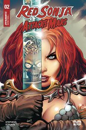Red Sonja Attacks Mars #2 Cvr C Land