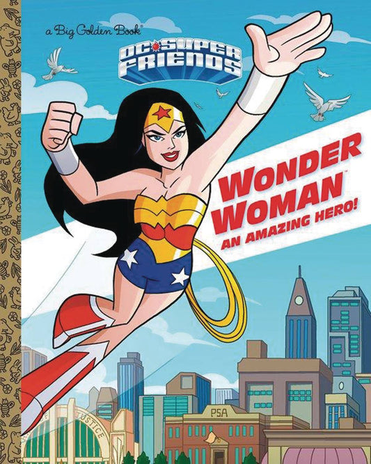 Dc Super Friends Wonder Woman: Big Golden Book Hc