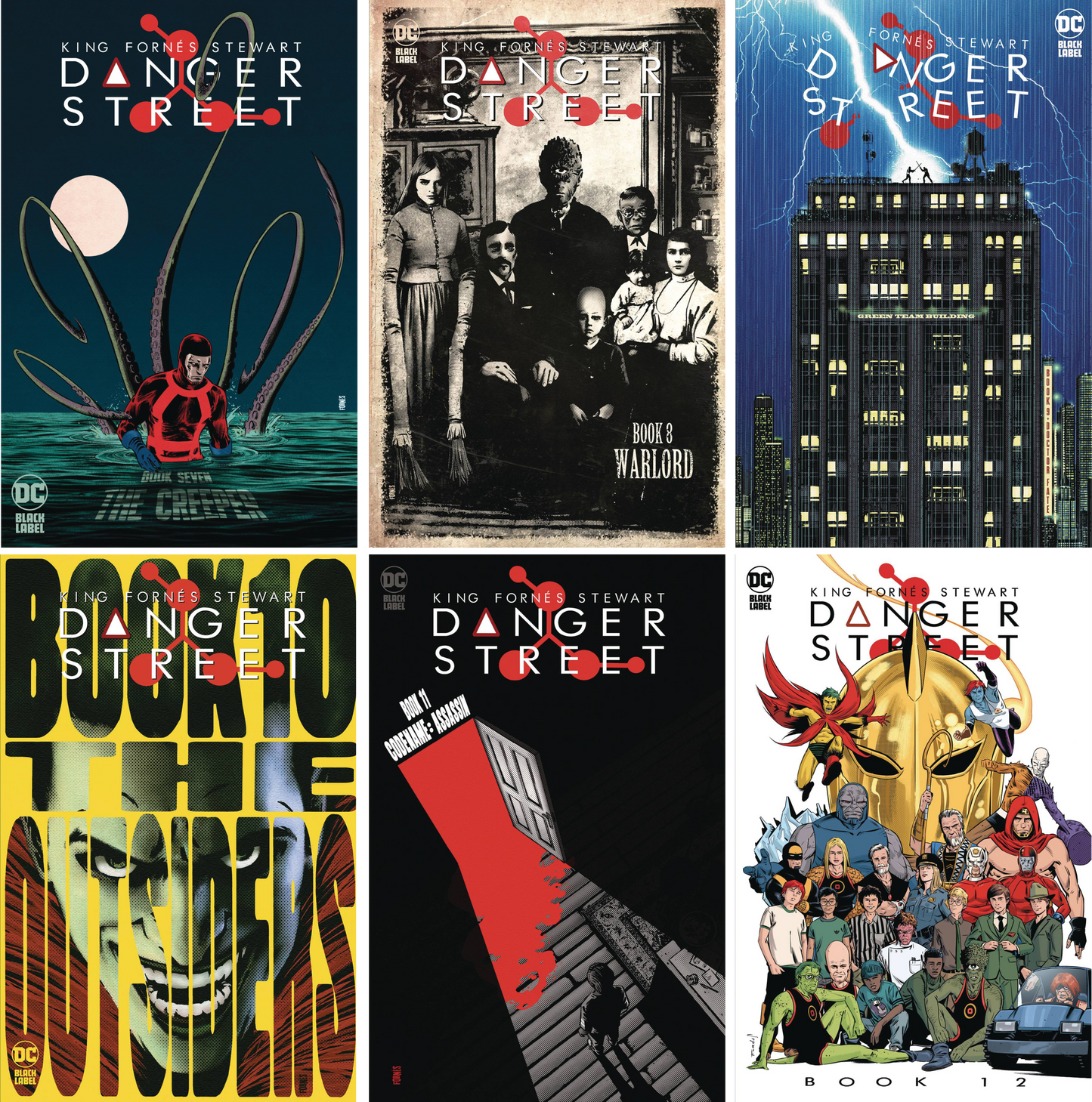 Danger Street #7 - #12 CF COLL Cvr A