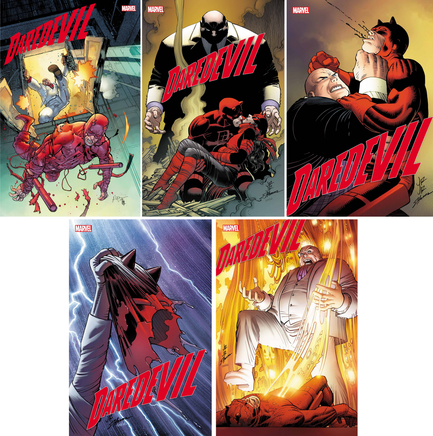 Daredevil (2023) #11 - #15 CF COLL Mix Cvrs