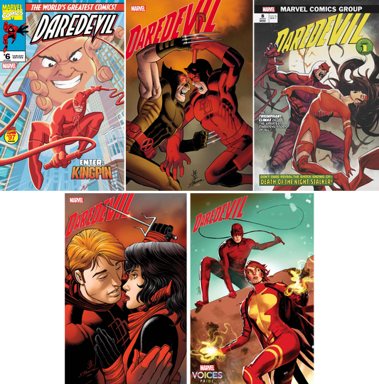 Daredevil (2023) #6 - #10 CF COLL Mix Cvrs