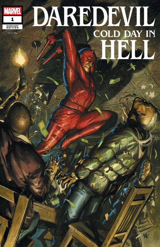 Daredevil Cold Day In Hell #1 1:25 Ratio Ben Harvey Variant