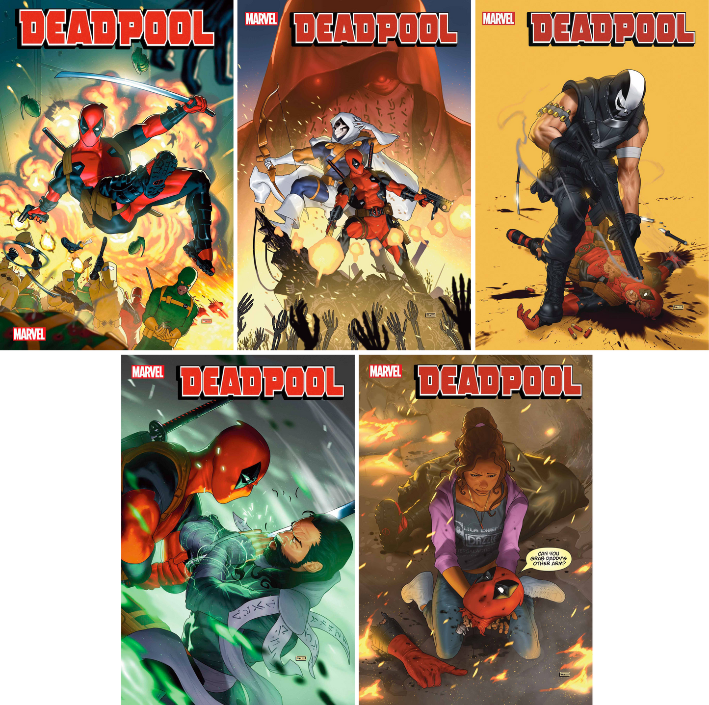 Deadpool (2024) #1 - #5 CF COLL Cvr A