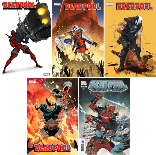 Deadpool (2024) #1 - #5 CF COLL Mix Cvrs