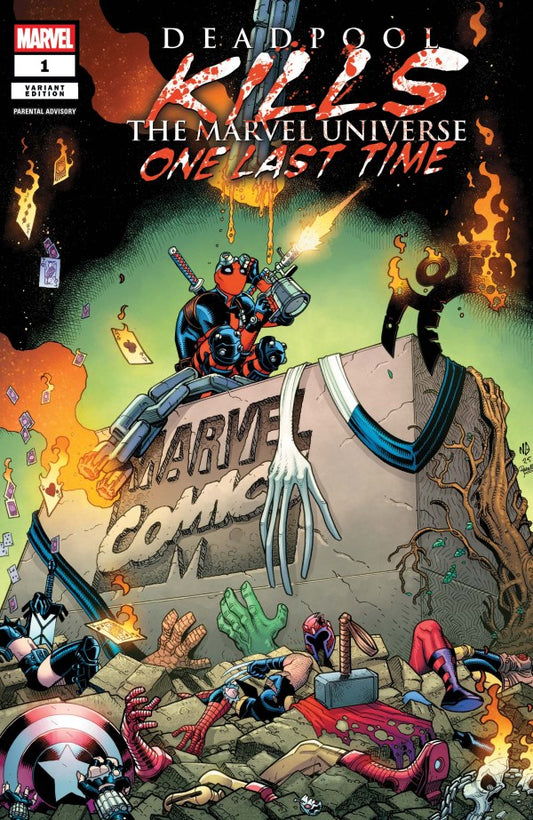 Deadpool Kills The Marvel Universe One Last Time #1 1:25 Ratio Nick Bradshaw Variant