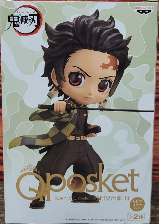 Demon Slayer Kimetsu Q-Posket Tanjiro Kamado Iii Figure Ver B