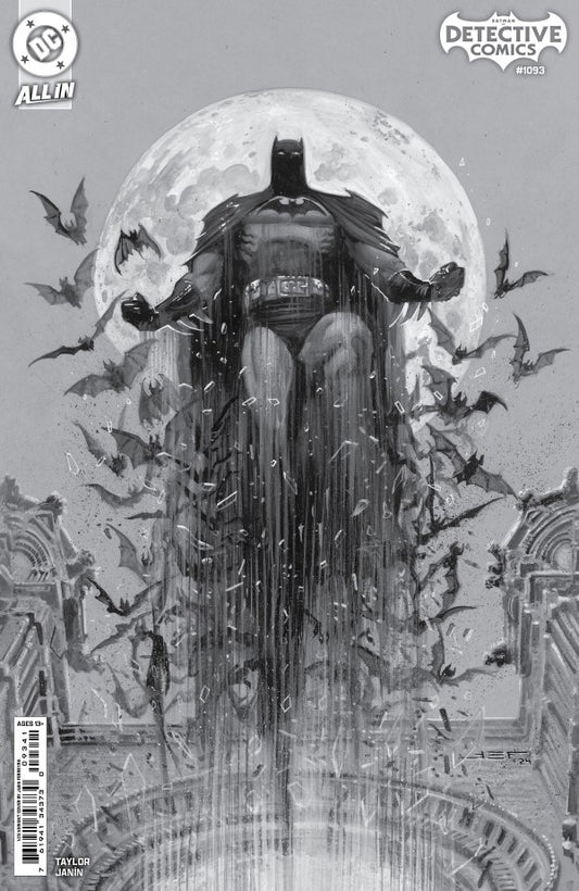 Detective Comics (2016) #1093 Cvr D Inc 1:25 Juan Ferreyra B&W Variant
