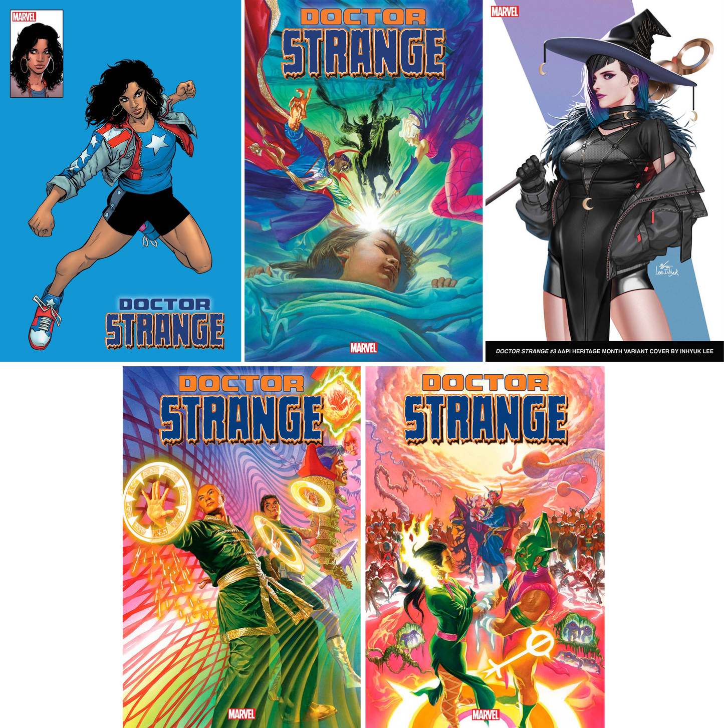 Doctor Strange (2023) #1 - #5 CF COLL Mix Cvrs