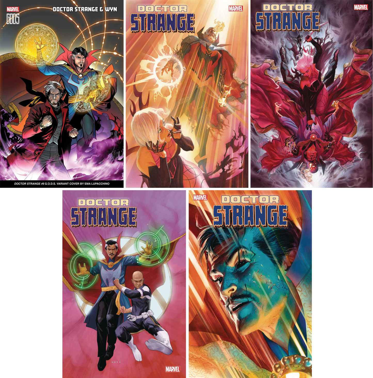 Doctor Strange (2023) #6 - #10 CF COLL Mix Cvrs