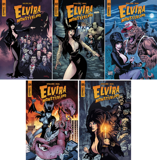 Elvira: Monsterland #1 - #5 (Of 5) CF COLL Cvr A