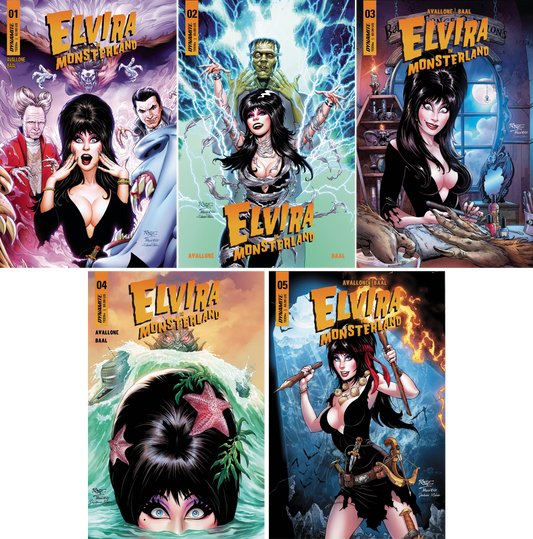 Elvira: Monsterland #1 - #5 (Of 5) CF COLL Cvr B