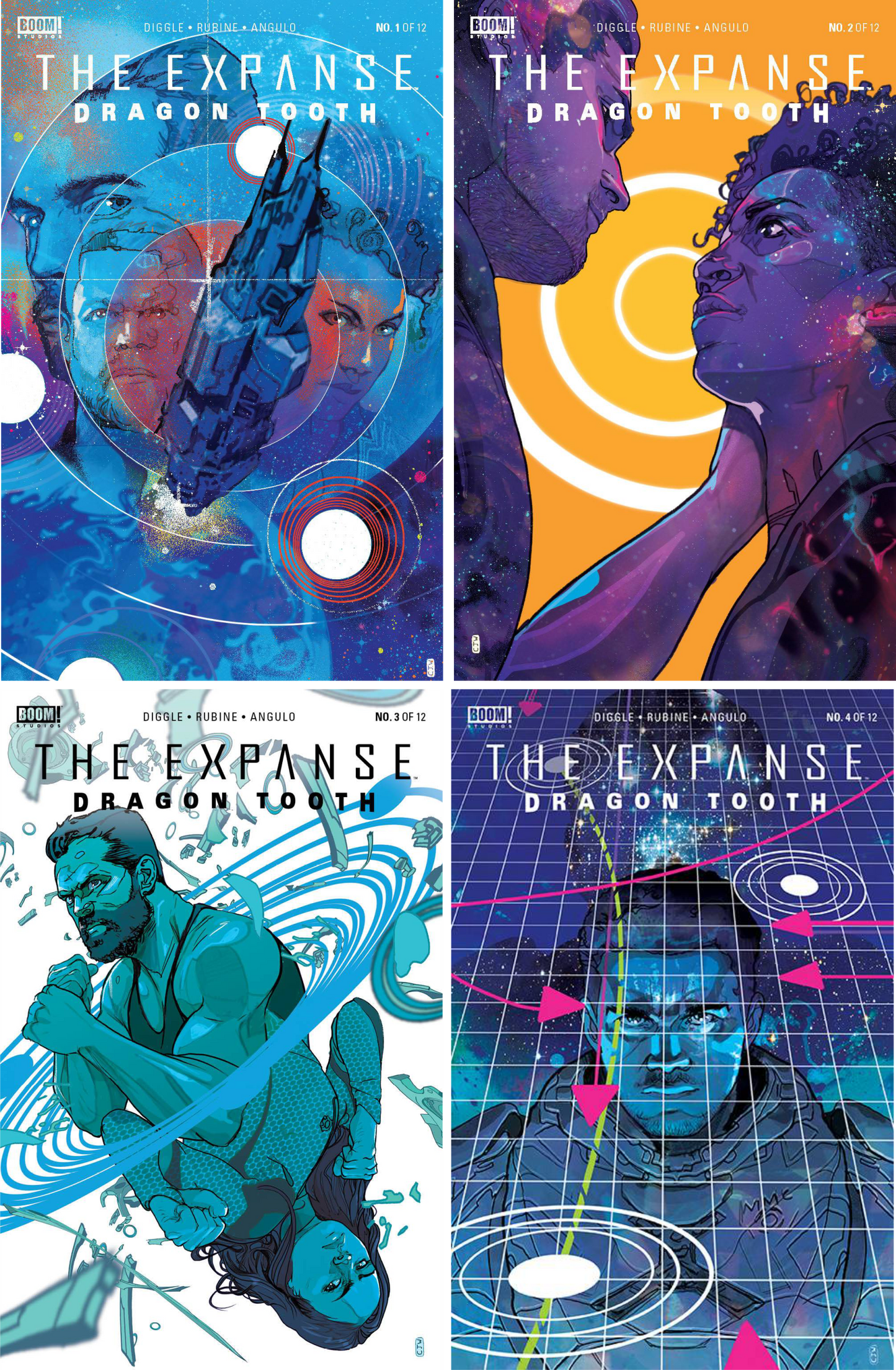 Expanse Dragon Tooth #1 - #4 CF COLL Cvr A