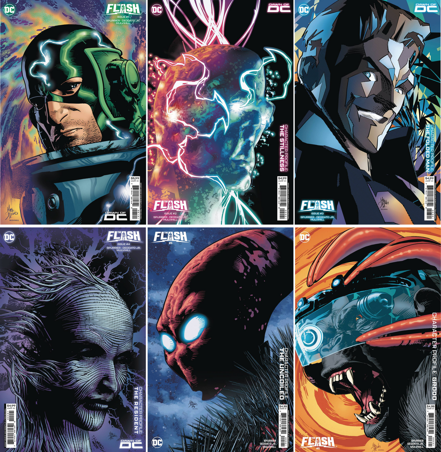 Flash (2023) #1 - #6 CF COLL Cvr B