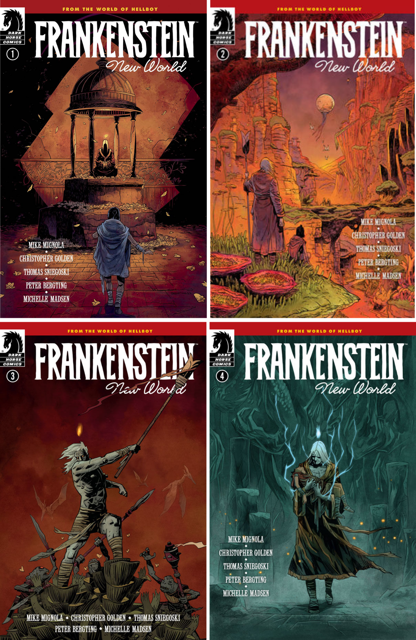Frankenstein New World #1 - #4 (Of 4) CF COLL Cvr A