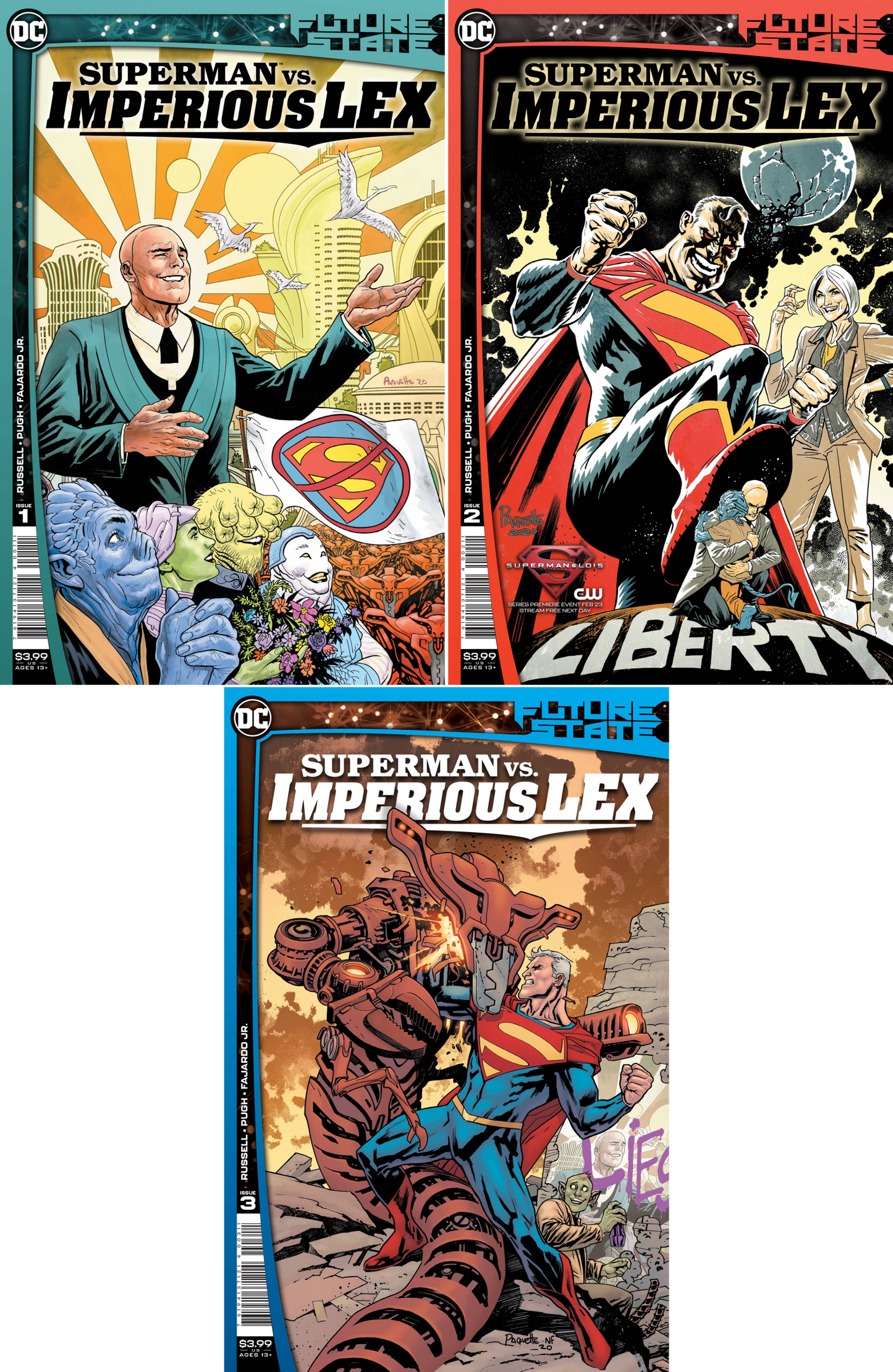 Future State Superman Vs Imperious Lex #1 - #3 (Of 3) CF COLL Cvr A