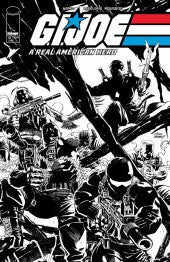 Gi Joe: A Real American Hero - Silent Missions Edition #21 Cvr C 1:10 Ratio Andy Kubert B&W Variant