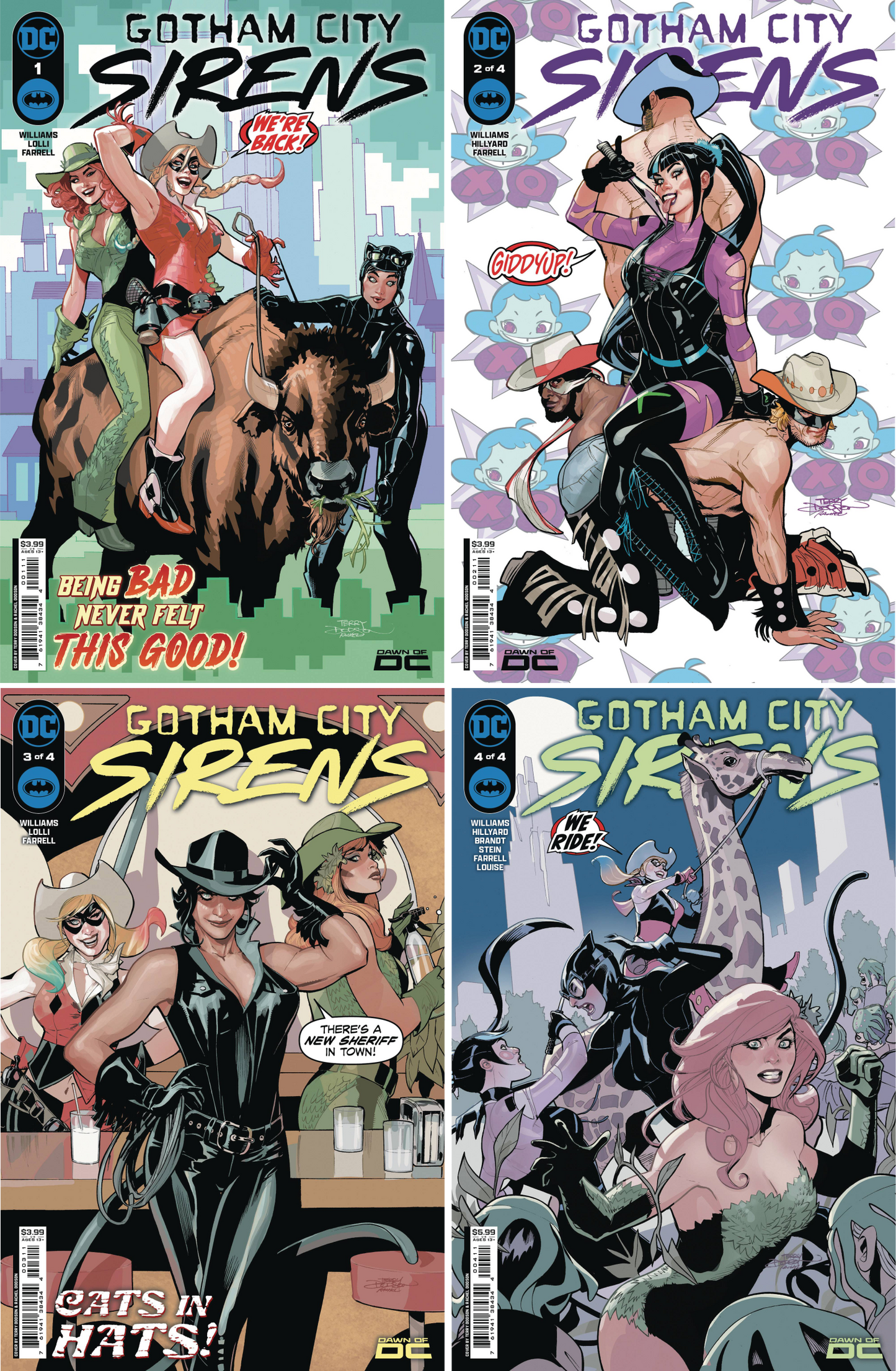 Gotham City Sirens (2024) #1 - #4 (Of 4) CF COLL Cvr A
