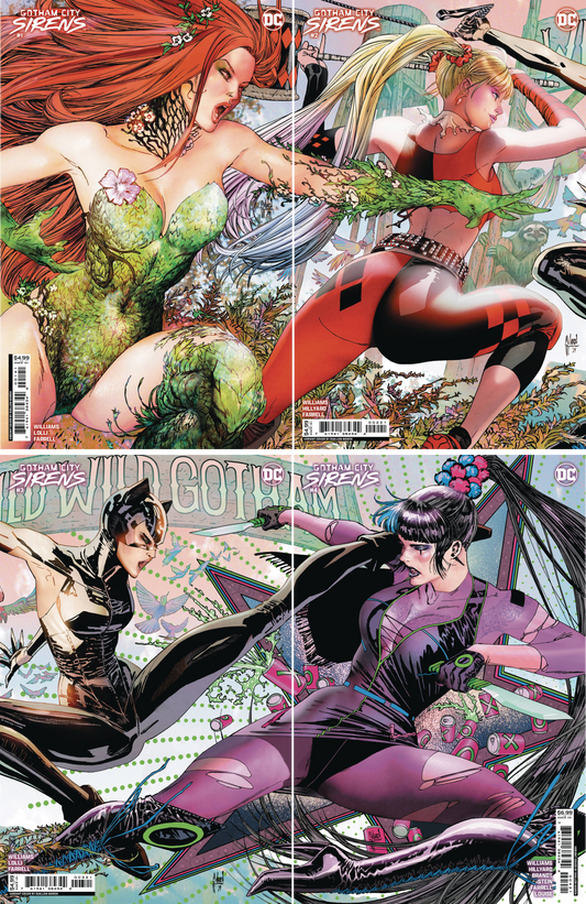 Gotham City Sirens (2024) #1 - #4 (Of 4) CF COLL Guillem March Reg Var
