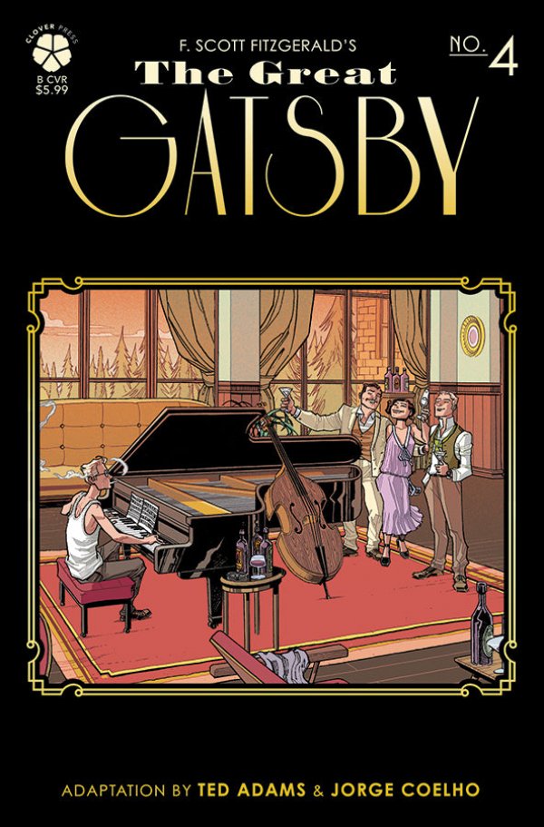 Great Gatsby #4 Cvr B Coelho Foil Stamped