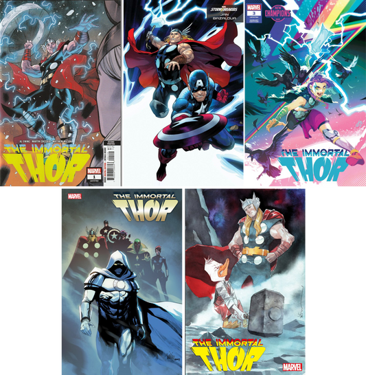 Immortal Thor #1 - #5 CF COLL Var Cvrs