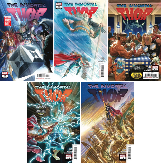 Immortal Thor #11 - #15 CF COLL Cvr A