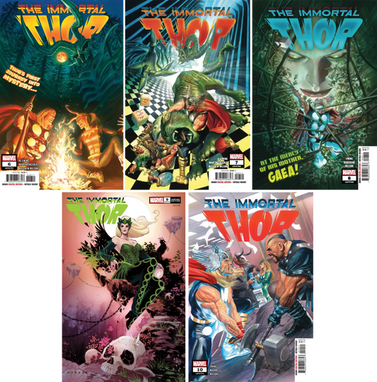 Immortal Thor #6 - #10 CF COLL Mix Cvrs