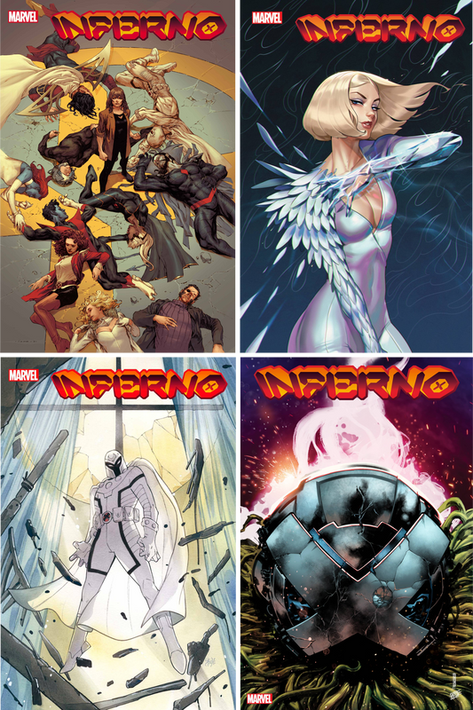 Inferno #1 - #4 (Of 4) CF COLL Mix Cvrs