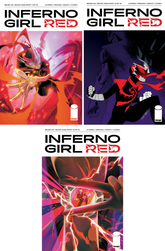 Inferno Girl Red #1 - #3 CF COLL Cvr B