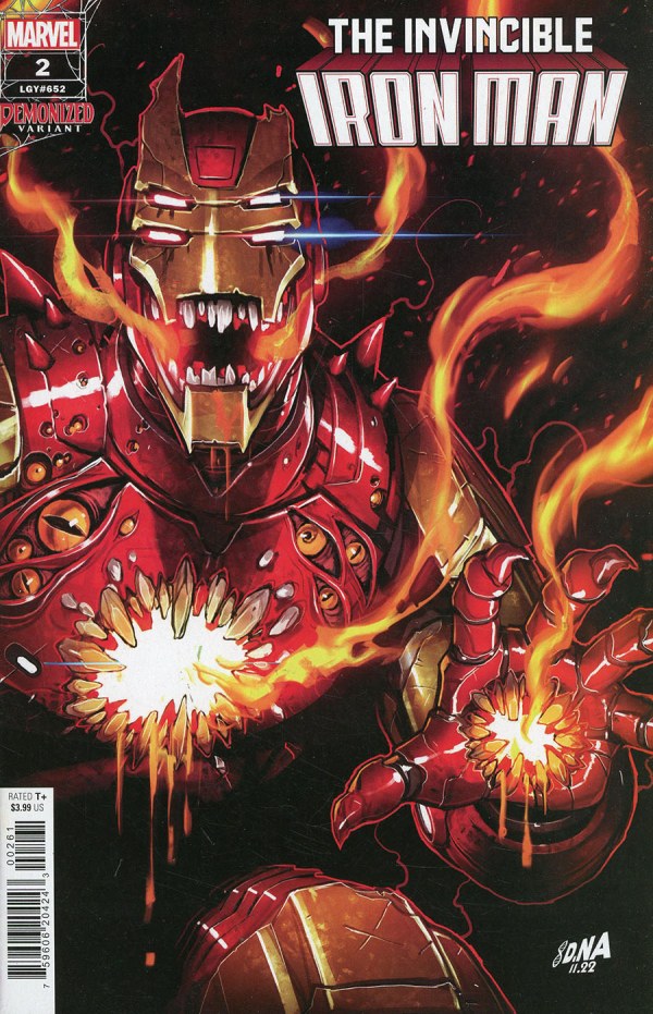 Invincible Iron Man (2022) #2 Nakayama Demonized Var