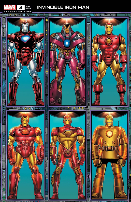 Invincible Iron Man (2022) #3 Layton Connecting Var