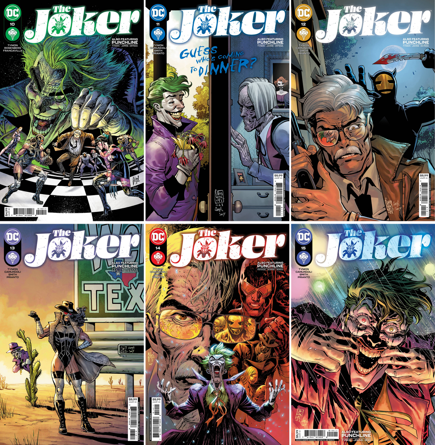 Joker #10 - #15 CF COLL Cvr A