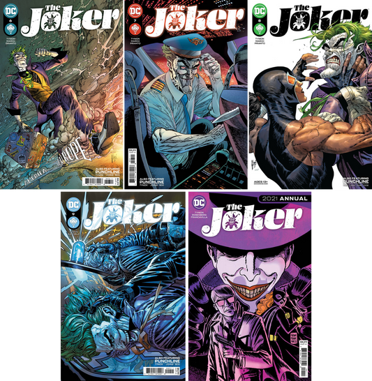 Joker #6 - #9 + 2021 Annual CF COLL Cvr A