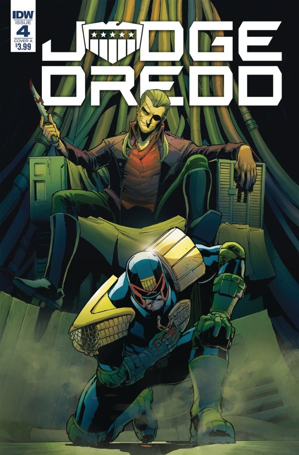Judge Dredd Under Siege #4 (Of 4) Cvr A Dunbar