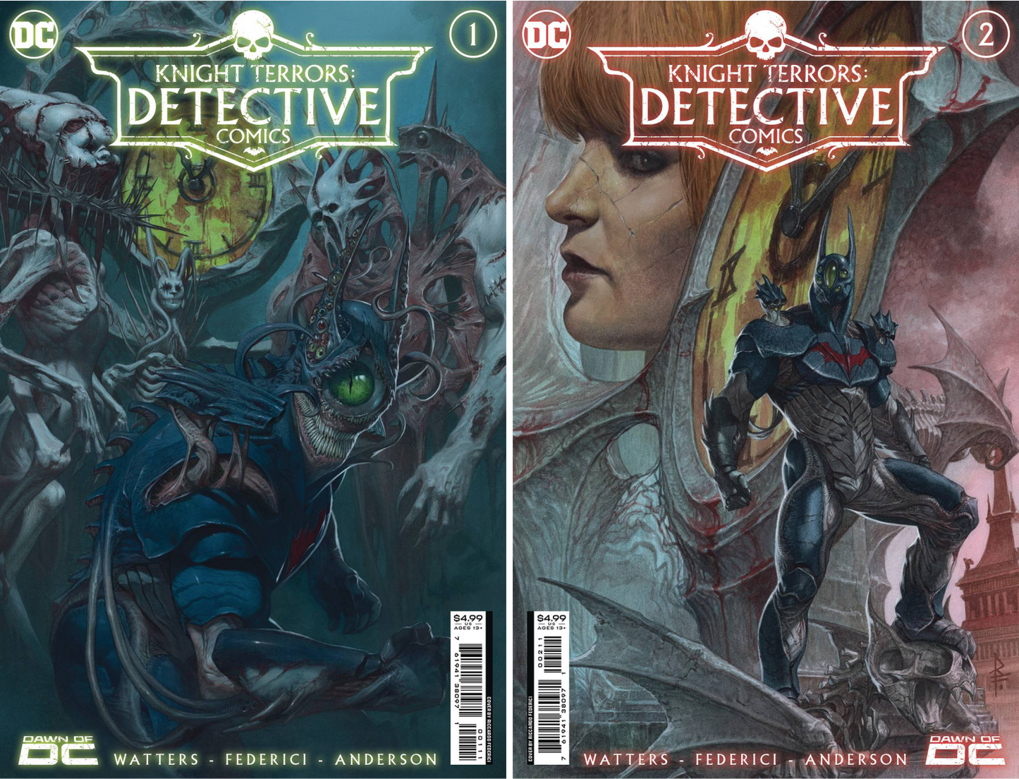Knight Terrors Detective Comics #1 - #2 (Of 2) CF COLL Cvr A