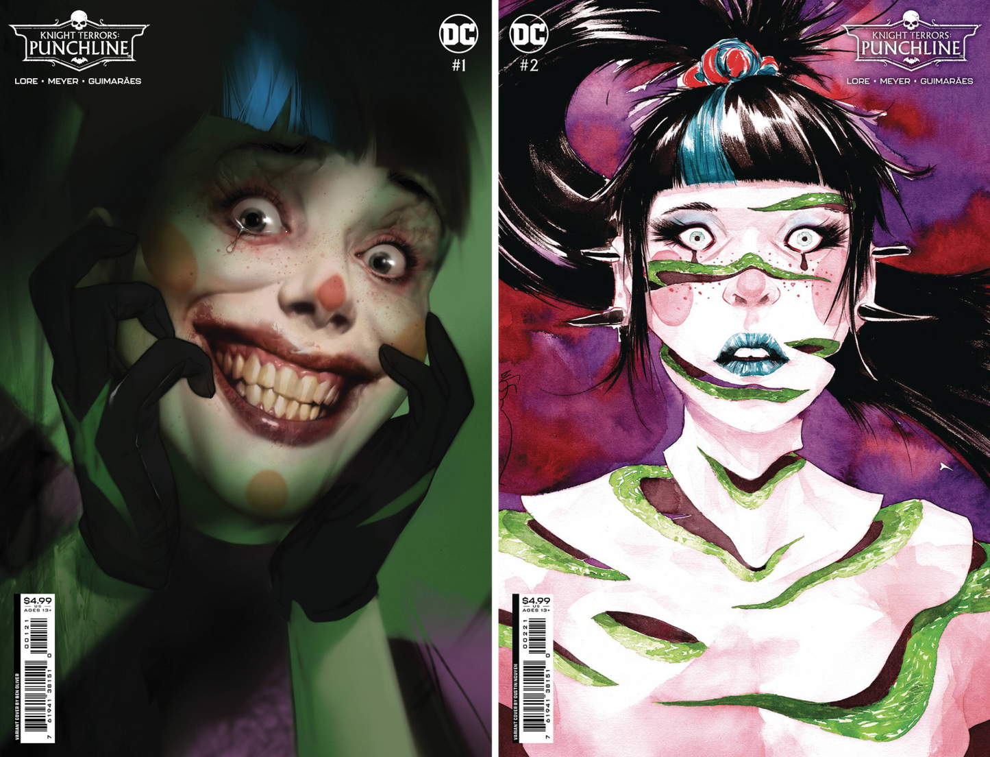 Knight Terrors Punchline #1 -2 (Of 2) CF COLL Cvr B