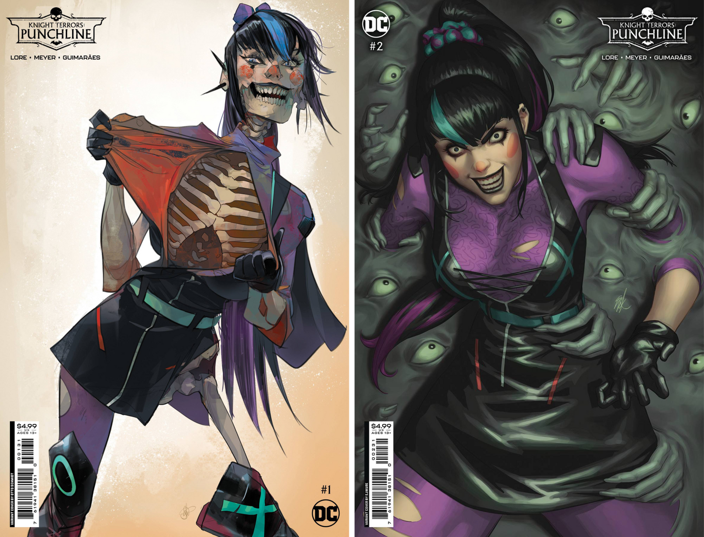 Knight Terrors Punchline #1 -2 (Of 2) CF COLL Cvr C