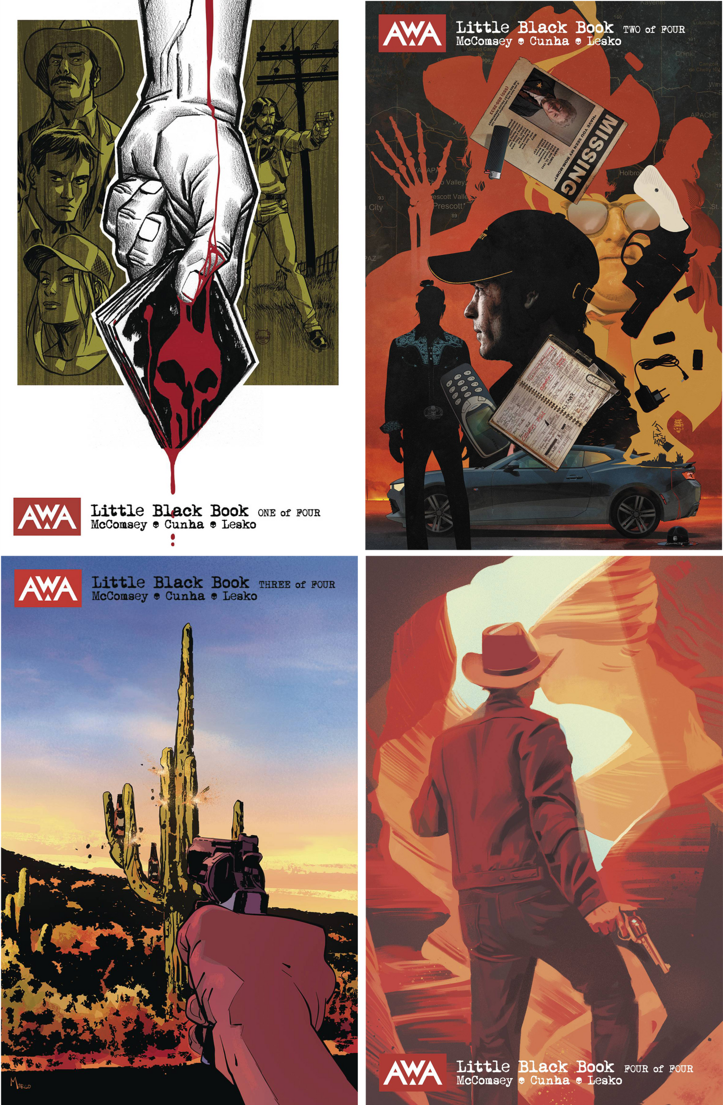 Little Black Book #1 - #4 (Of 4) CF COLL Cvr B