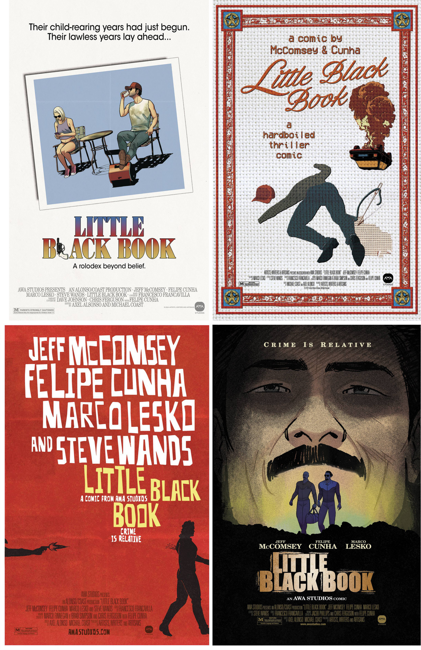 Little Black Book #1 - #4 (Of 4) CF COLL Cvr C Homage Var