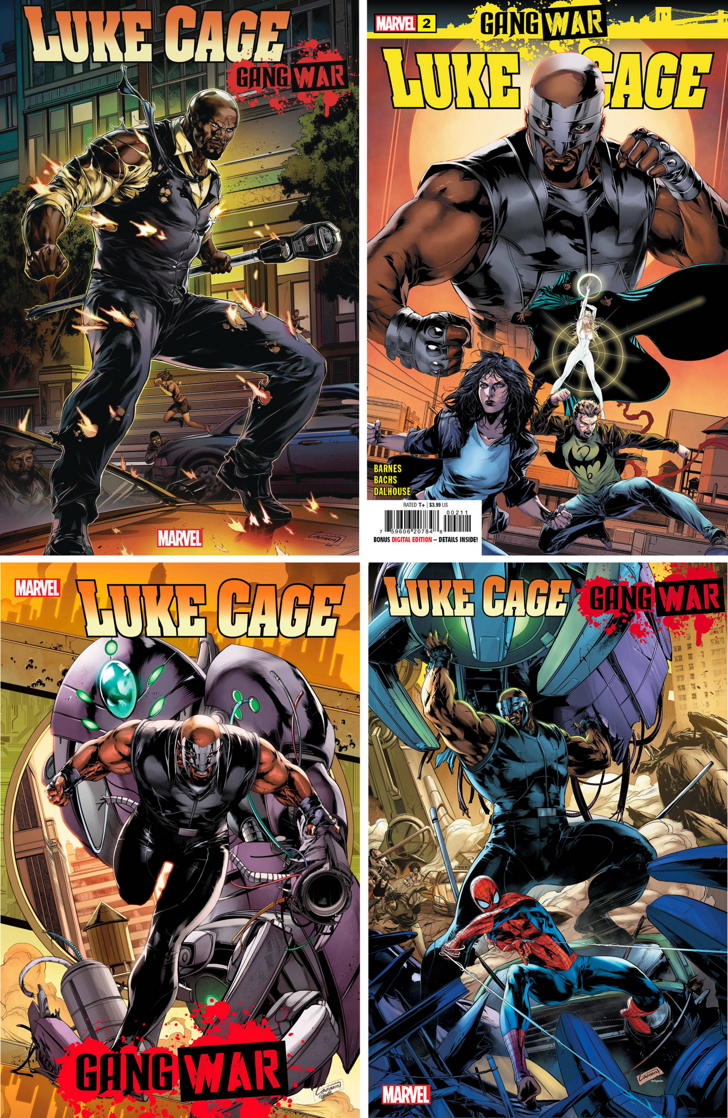 Luke Cage Gang War #1 - #4 (Of 4) CF COLL Cvr A