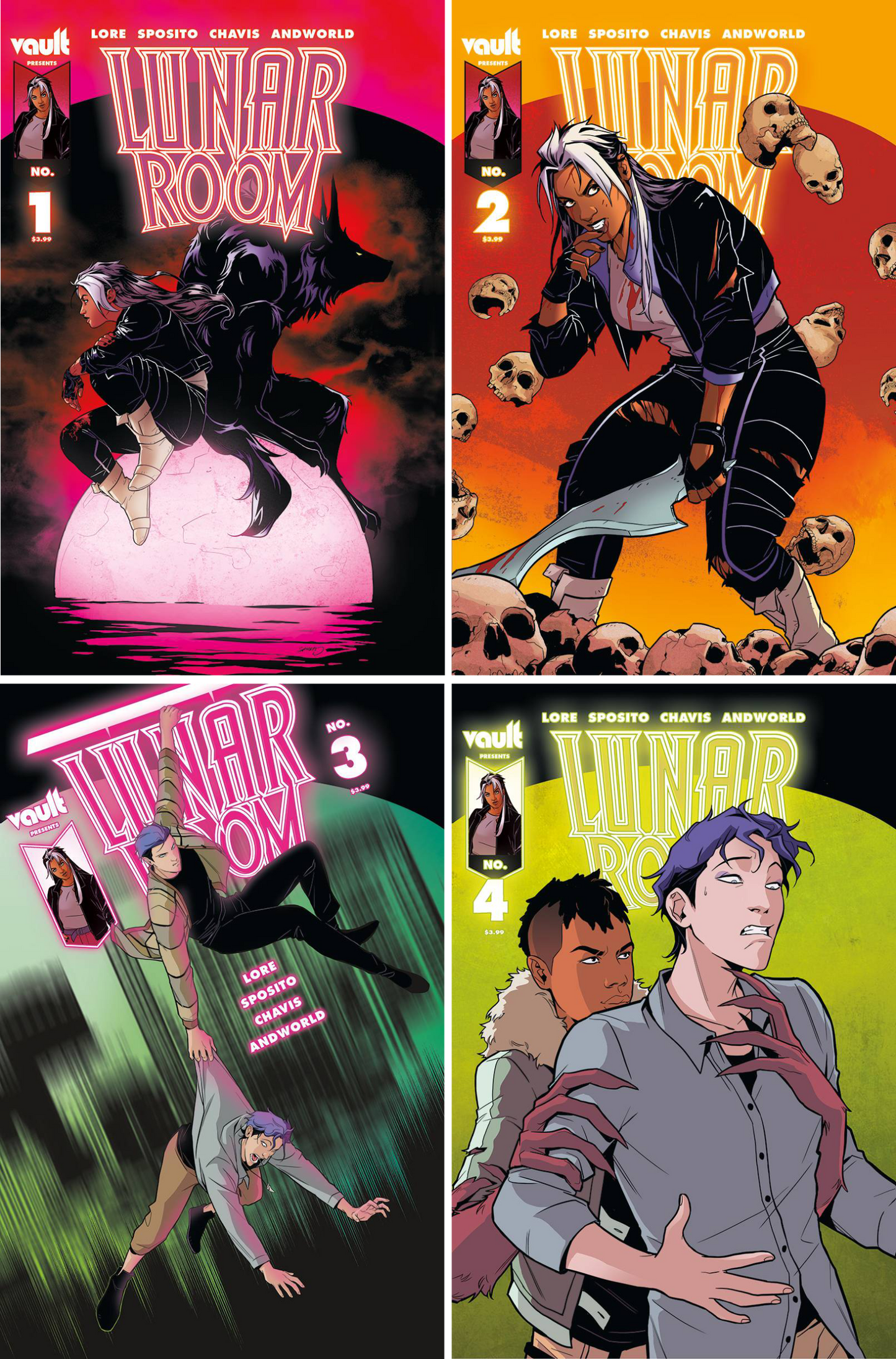 Lunar Room #1 - #4  CF COLL Cvr A