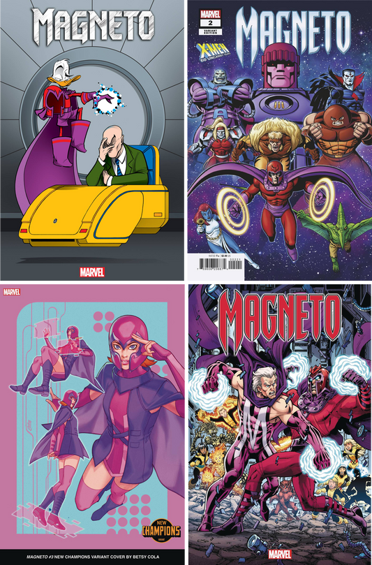 Magneto (2023) #1 - #4 CF COLL Mix Cvrs