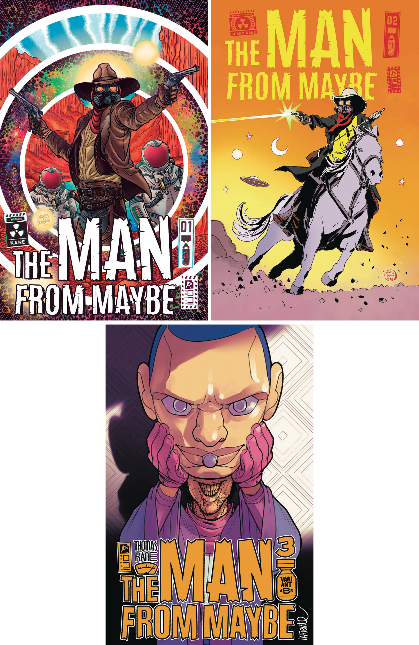 Man From Maybe #1 - #3 (Of 3) CF COLL Cvr B