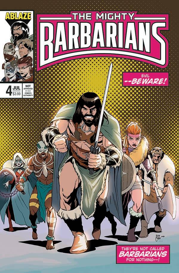 Mighty Barbarians #4 Cvr D Casas Homage (Mr)