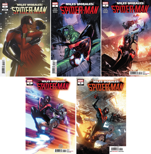 Miles Morales Spider-Man (2022) #1 - #5 CF COLL Mix Cvrs