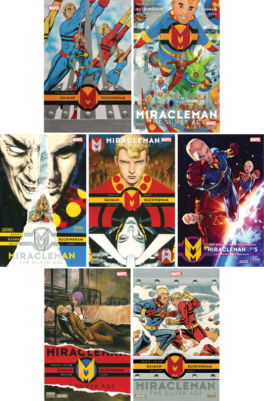 Miracleman Silver Age #1 - #7 (Of 7) CF COLL Mix Cvrs