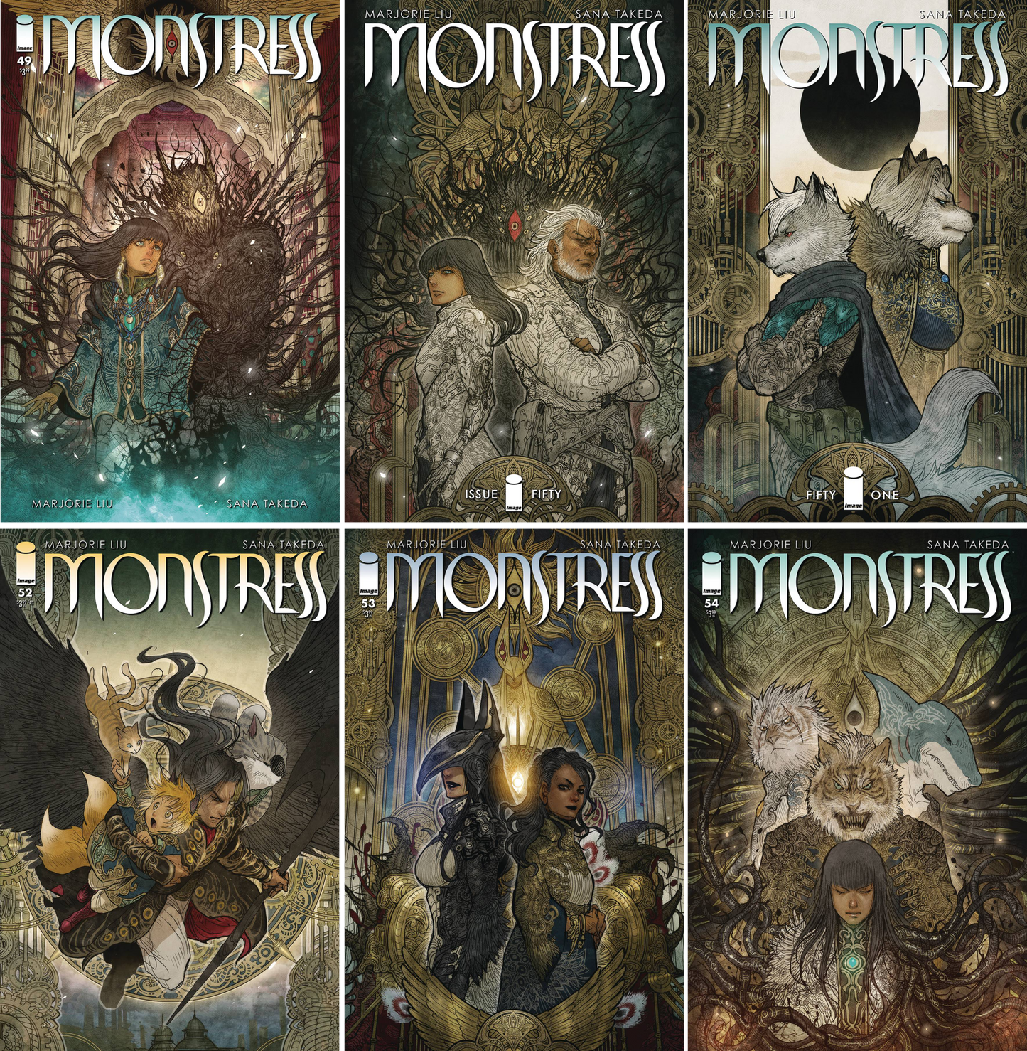 Monstress #49 - #54 CF COLL Cvr A