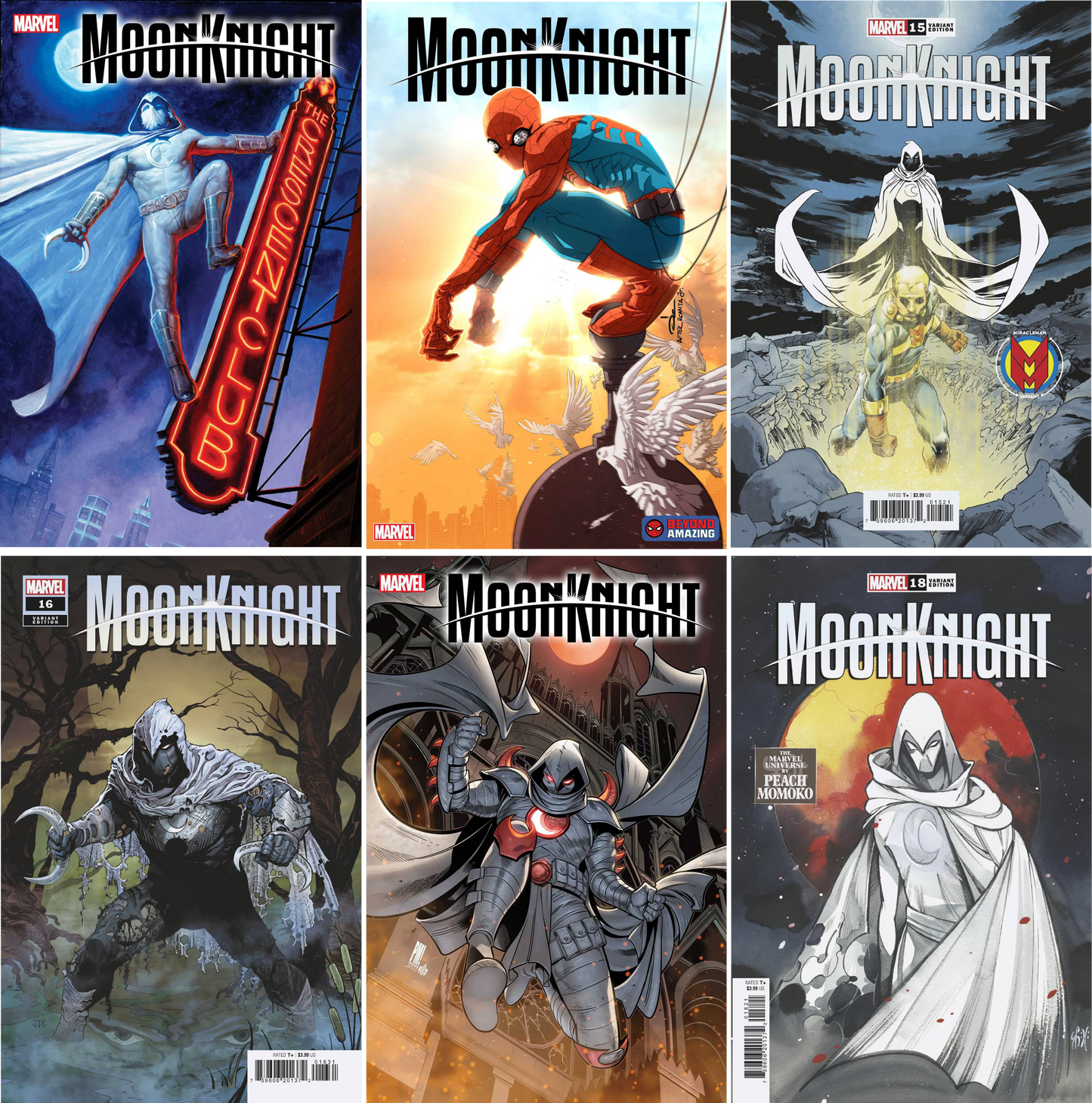 Moon Knight (2021) #13 - #18 CF COLL Var Cvr